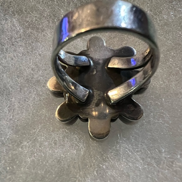 Turquoise ring, non-native - Picture 2 of 2